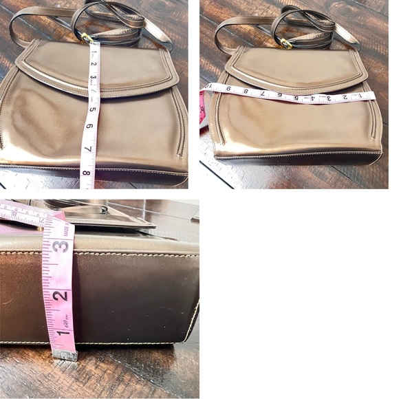 Salvatore Ferragamo Elegant Brown Leather Shoulder Bag - Picture 9 of 9